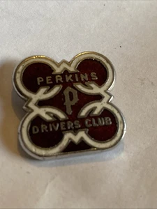 Insignia prendedor esmaltado vintage de Perkins Drivers Club W.J. Dingley B’ham - Imagen 1 de 3
