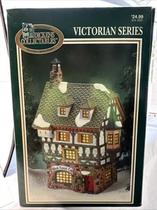 Dickens Collectables 1996 Black Forest Cafe Victorian Christmas Village RETIRED - Bild 1 von 16