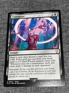 Transpose 0052 MTG Commander FINAL FANTASY raro quasi nuovo/m senza foil - Foto 1 di 2
