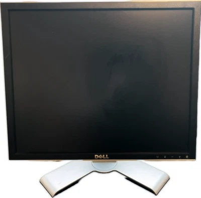 Dell 1907FPC Monitor, Silver/Black, VGA/DVI, Slightly Used, 1280 x 1024 75 Hz - Image 1 of 2