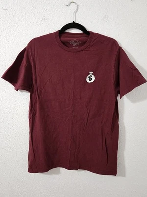 Eighty Eight Maroon Money Bag T-shirt Men's Sz Medium See Description - Image 1 of 4