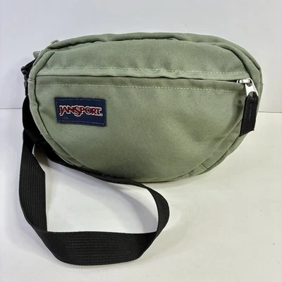 Jansport Fanny Pack Fifth Avenue Army Green, Vintage 90s/Y2K Bag -Some Wear*READ - Image 1 of 4