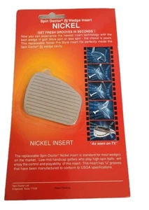 Spin Doctor RI Wedge Insert Nickel - Picture 1 of 2