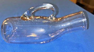 Glass Hospital Urinal Specimen Bottle E.G. Co. 32 Ounce With Handle and Spout - Picture 1 of 14