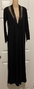 La Perla Idylle Collection M Robe Full Length Black
