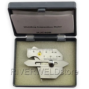 Seam Gap Gage Weld Bead Height Welding Gauge Inspection Metric Free Shipping - Picture 1 of 6