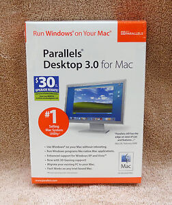 Parallels Desktop 3.0 For Mac Run Windows on Your Mac NEW IN RETAIL BOX