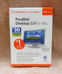 Parallels Desktop 3.0 For Mac Run Windows on Your Mac NEW IN RETAIL BOX - Picture 1 of 2