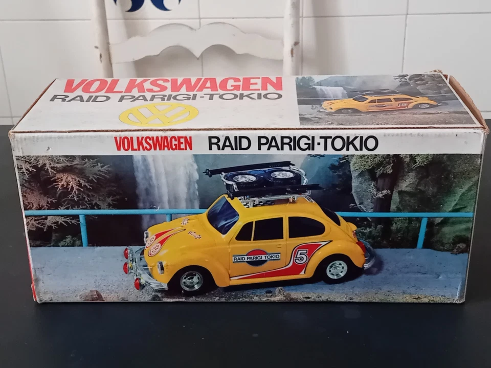 REEL 1:12, Volkswagen Raid Parigi-Tokyo. Modello Filoguidato. Non Funzionante. - Immagine 1 di 4