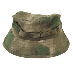 (Camouflage) Cappello Boonie con Fibbia Regolabile Tesa Corta Impermeabile Oxford - Foto 1 di 24