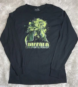 Dragon Ball Z Super Men’s Black Piccolo Long Sleeve Tee Shirt Size Small - Picture 1 of 7