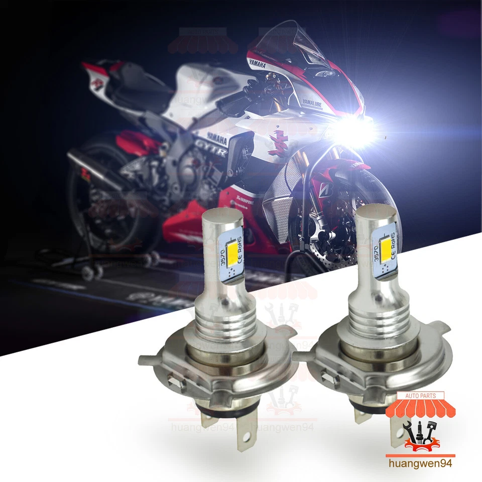Kit de faros LED H4 bombilla para Suzuki Katana 600 GSX600F 1988-2006 GSX1100F 88-93 Foto 1 de 4