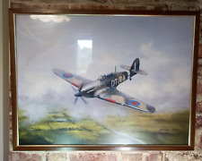This beautiful framed print depicts the iconic painting "The Last Hurricane"