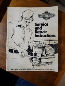 Vintage Briggs & Stratton Service and Repair Instructions Manual 270962 - Picture 1 of 11