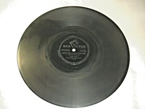 RCA VICTOR 78 GIRI BLUEBIRD RECORD 10" EDDIE FISHER 20-4574 GOMMALACCA PERDONAMI  - Foto 1 di 4