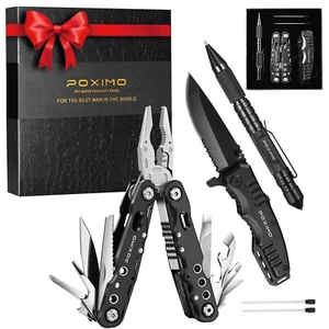 Multitools for Man, Gifts for Men Dad Him, Men Gifts with 14 In 1 Multi-tool ... - Picture 1 of 7
