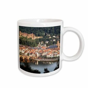 Tazza 3dRose Germania, Baden-Württemberg, Heidelberg, città, castello e fiume Neckar - Foto 1 di 14