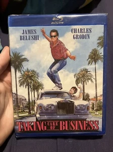 Taking Care of Business (Blu-ray, 1990) NEW SEALED RARE REGION A JAMES BELUSHI - Picture 1 of 6