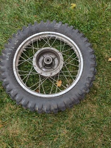 1974 Suzuki TS 250 Savage Rear Wheel ts250 400 250 TS oem original ts 75 76 77 - Picture 1 of 5