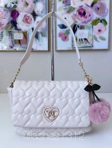 Juicy Couture Handtasche makellos Schultertasche - Creme - Bild 1 von 8