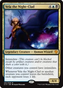 MTG - VELA THE NIGHT-CLAD - Commander 2017 (M) - Picture 1 of 1