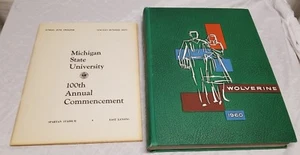 1960-Wolverine-Michigan State University-East-Lansing - Yearbook +100th Program - Picture 1 of 6