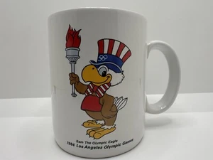 Sam The Olympic Eagle Holding Torch Los Angeles 1984 Olympics 12 oz. Coffee Mug - Picture 1 of 3