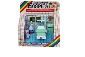 1983 Britains Hospital Ward #7852 Nurse and Patient New Boxed SuperDeetail BNIB - Picture 1 of 4