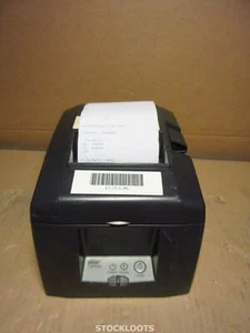 STAR TSP650 654 Network POS Thermal Receipt Bon Printer Schwarz Black INCL PSU - Afbeelding 1 van 3