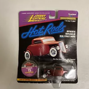 1997 Johnny Lightning Hot Rods #15 Posies Inc. FLATHEAD FLYER - Picture 1 of 7