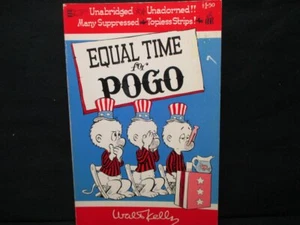 Equal Time For Pogo Walt Kelly 1968 primera impresión Simon & Schuster ¡En caja! - Imagen 1 de 10