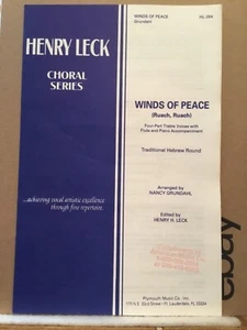 Winds of Peace By Henry Leck Sheet Music - Picture 1 of 4