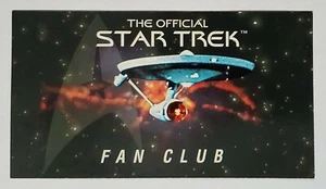 1996 Star Trek First Contact  Official Fan Club Promo Card - Skybox - Picture 1 of 2
