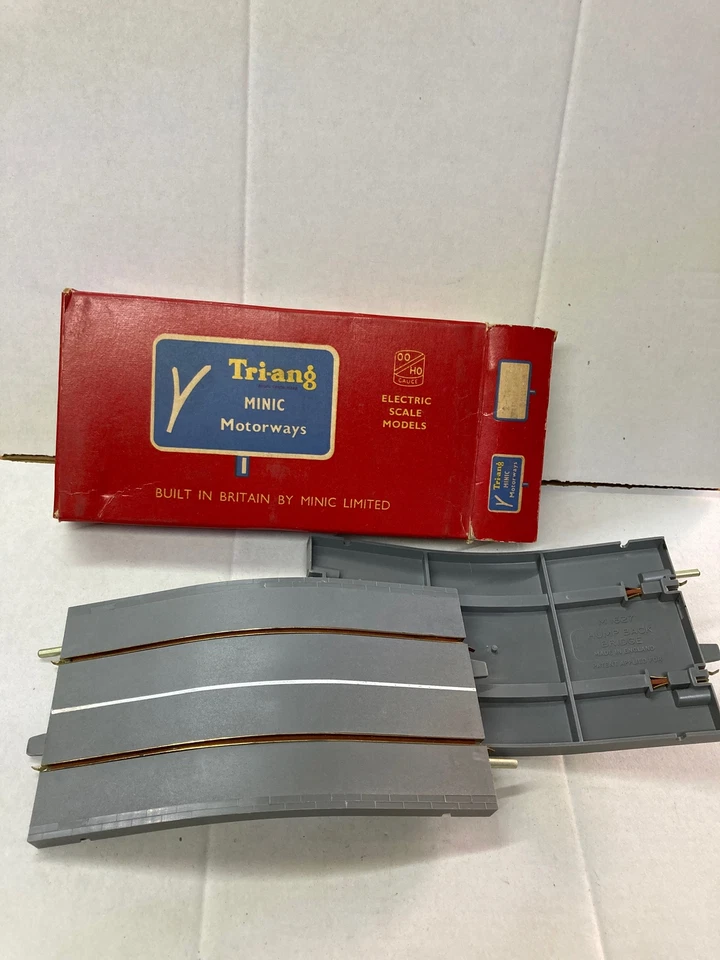 Tri-ang Triang H0 Slot Minic Motorways 2x M1627 HUMP BACK BRIDGE MIB Vintage - Imagen 1 de 1