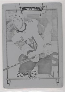 2017-18 Upper Deck Compendium Printing Plate Black 1/1 Colin Miller #806
