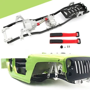 RC Frame 313mm Wheelbase Metal Chassis Upgrades Part for 1/10 Axial SCX10 SCX10 - Picture 1 of 22