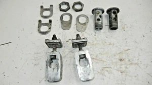 1983 SUZUKI RM125 RM 125 CHAIN ADJUSTER TENSIONER ADJUSTERS LEFT AND RIGHT - Picture 1 of 5
