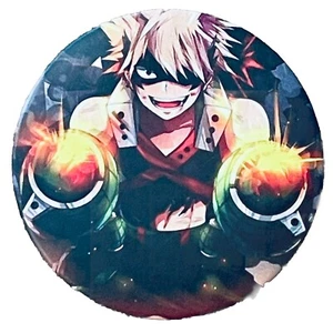My Boku no Hero Academia Midoriya Izuku Bakugou Anime Badge Brooch Emblem Button - Picture 1 of 6