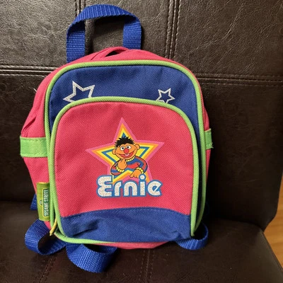 Mini mochila Sesame Street Workshop 2003 Ernie 7x8 - Imagem 1 de 4
