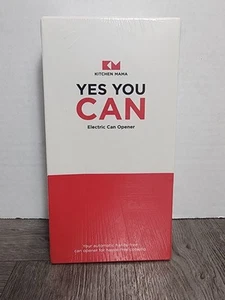 Yes You Can by Kitchen Mama CO1100-R Auto Electric Can Opener - Red, New - Picture 1 of 3