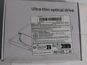 Ultra Thin Optical Drive External USB - Picture 1 of 3