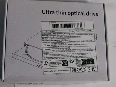 Ultra Thin Optical Drive External USB - Image 1 of 3