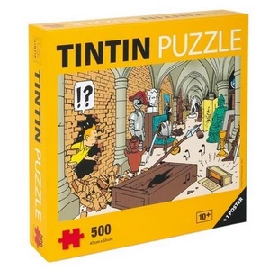 Puzzle 500 pièces Tintin, le Trésor du Château + Poster 47x33cm (81565) - Imagen 1 de 2