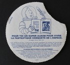 Intercalaire carton LA VACHE QUI RIT TINTIN 1993 étiquette fromage
