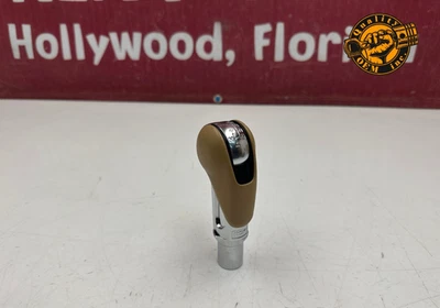 2010-2016 PORSCHE 911 BOXSTER CAYMAN PANAMERA PDK  A/T GEAR SHIFTER KNOB BEIGE - Image 1 of 4