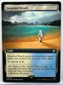 Deserted Beach (Extended Art) Doctor Who, Magic the Gathering MTG, Regular (488) - Picture 1 of 1