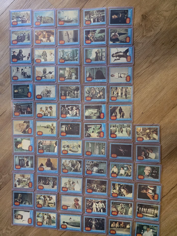 1977 Topps Star Wars Blue Border Cards, Full Set 1-66 - Image 1 of 3