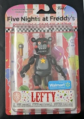 FUNKO FIVE NIGHTS AT FREDDY'S PIZZERIA SIMULATOR LEFTY FIGURE WALMART EXCLUSIVE  - Image 1 of 3