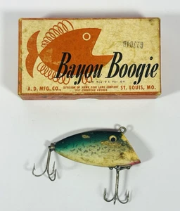 Vintage Bayou Boogie Angelköder #606 Crappie mit Originalkarton - Bild 1 von 13