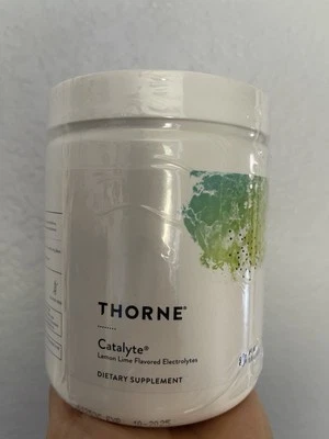 Thorne Catalyte-Lemon Lime Flavored Electrolytes. Low calories and sugar. NSF  - Image 1 of 3